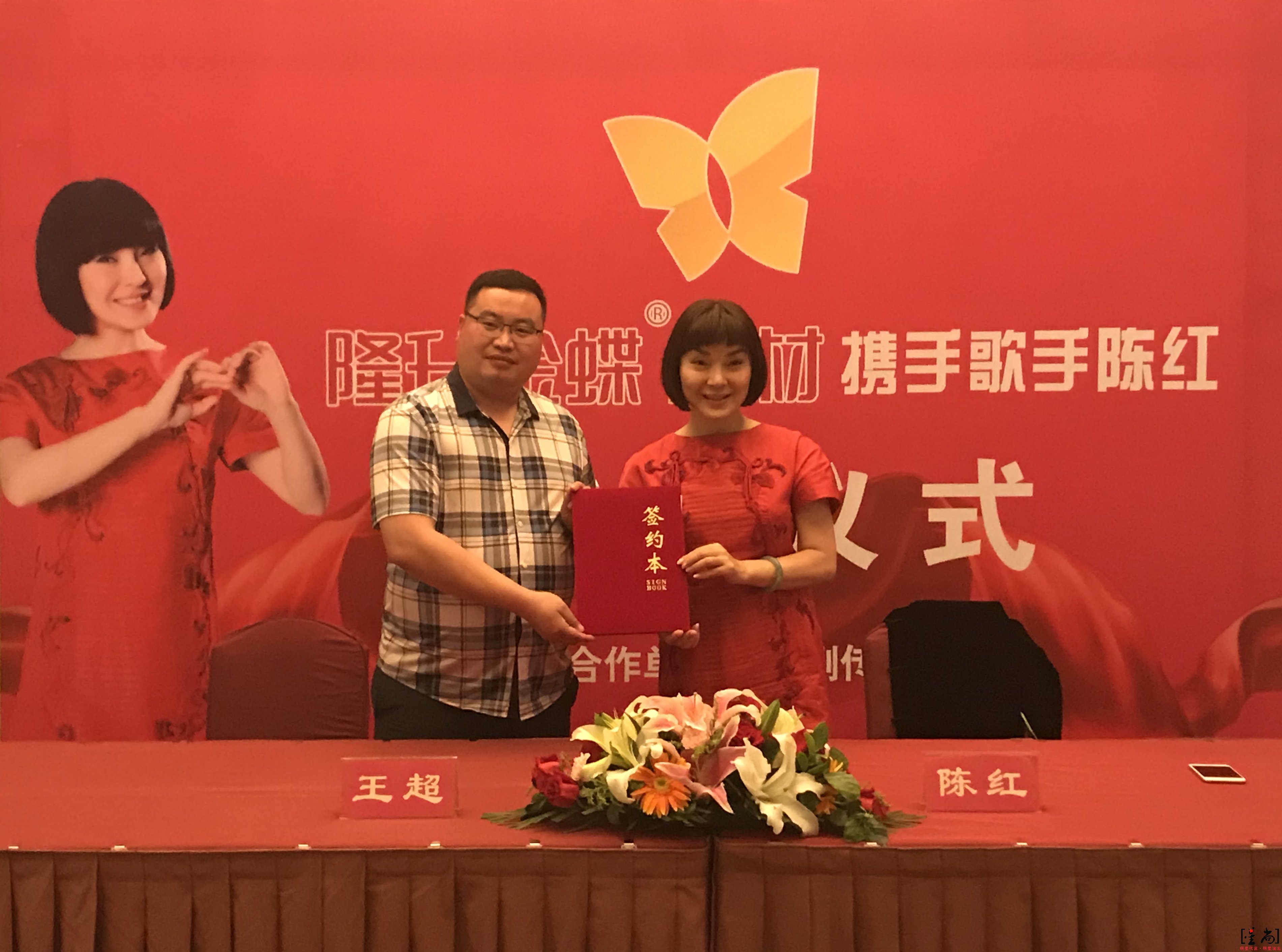 陳紅代言隆升金蝶板材